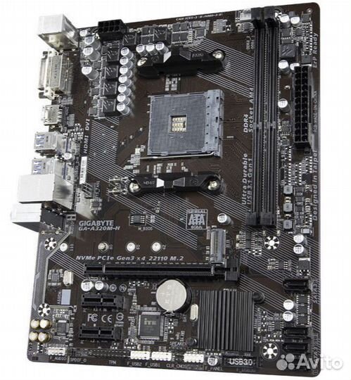 Комплект R3 3100/GA-A320M-H/16Гб/кулер