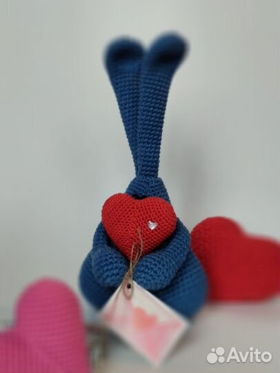 Заяц. Вязаная игрушка