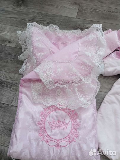 Конверт на выписку для девочки весна