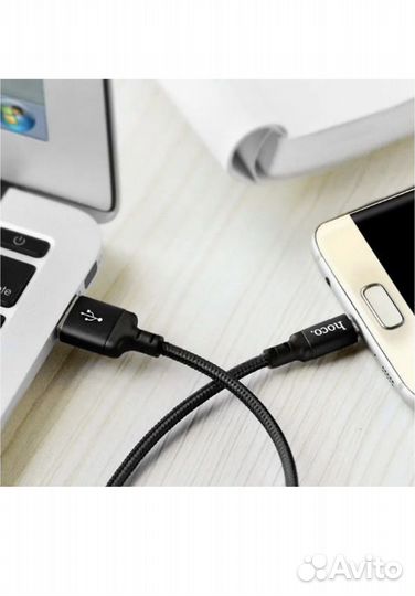 Кабель USB - micro USB, 2 метра, Hoco X14