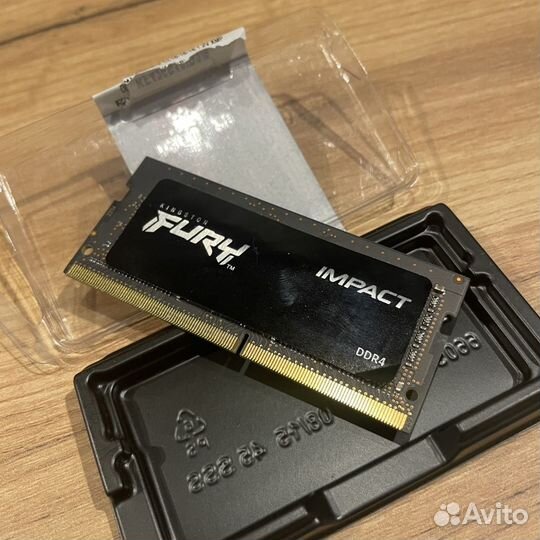 Оперативная память Kingston Fury DDR4 8gb