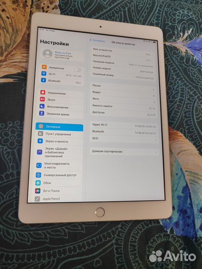 Планшет iPad 7 32 gb WiFi