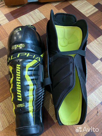Щитки хоккейные Warrior sr15