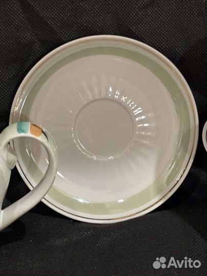 Винтаж сервиз чайный Дулёво новый