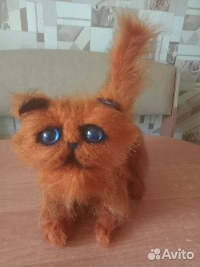 Котик,ручная работа, игрушка