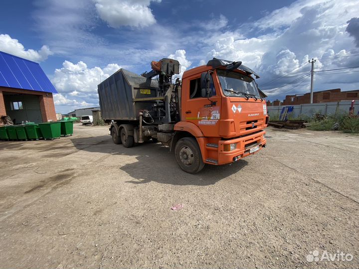 Мультилифт hiab 20т камаз 6520