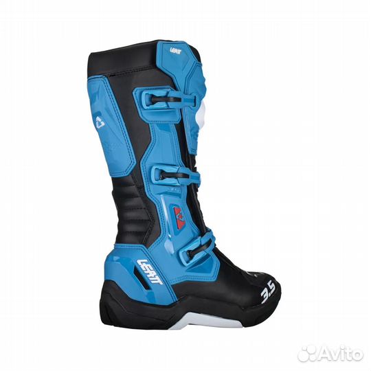 Синие Мотоботы Leatt Boot 3.5 Cyan V24