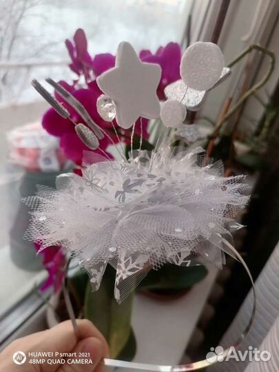 Бантики, резинки, заколки, ободки, аксессуары для