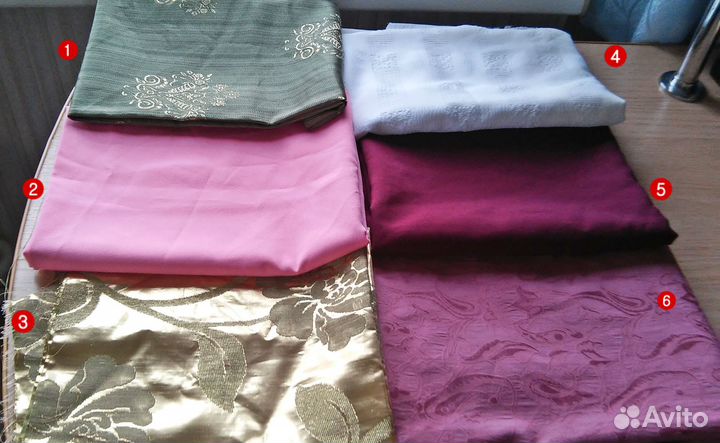 Для рукоделия - ткани, набор для вышивания, пряжа