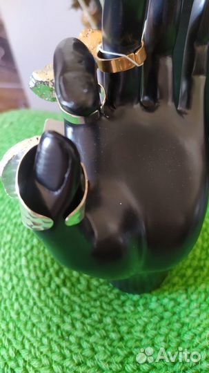 Кольца с агатом и кварцем