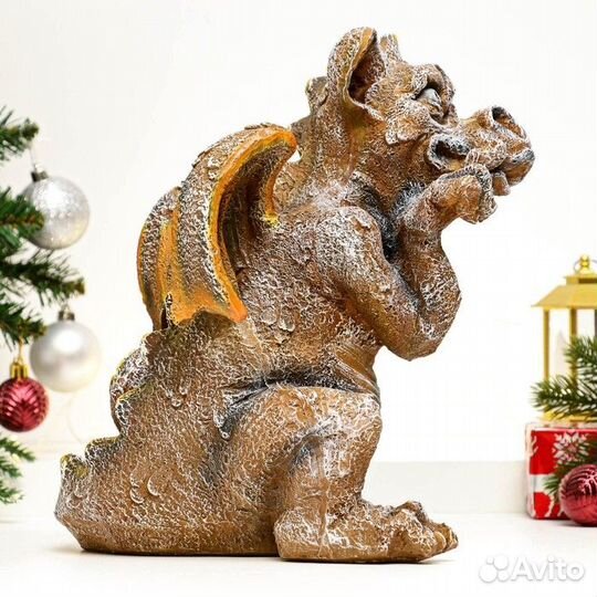 Фигура 'Древесный дракоша' 30см