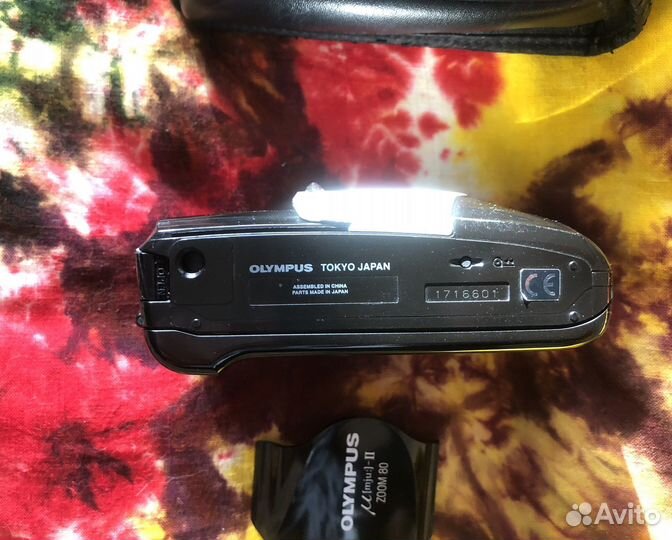 Пленочный фотоаппарат olympus mju ii zoom 80