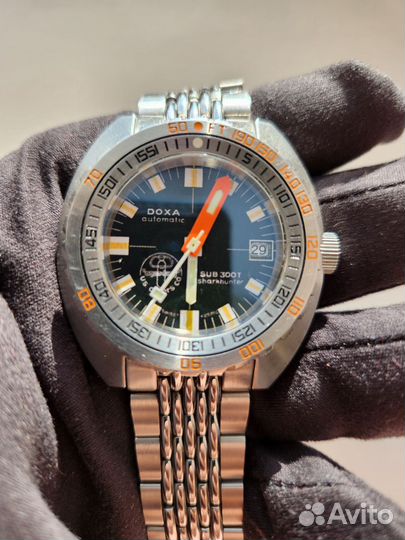 Часы хомаж Seestern Doxa SUB 300T Vintage Diver