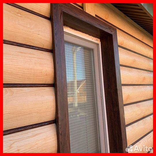 Фасад дома из сайдинга