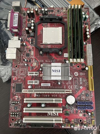 Материнская плата am2 и 4гб оперативки