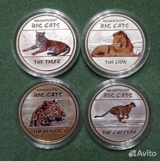 Монеты Конго Африка Серебро