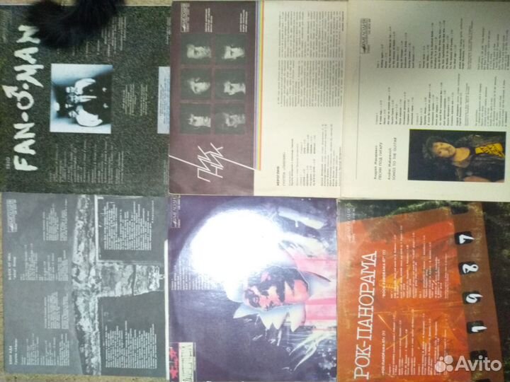 Пластинки Гребенщиков Кино электроклуб блок ада