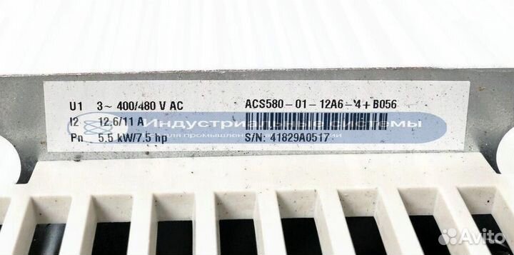 Инвертор частоты ABB ACH580 B056 5.5кВт ACH580-01