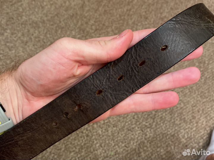 Мужской кожаный ремень diesel