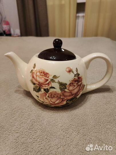 Керамический заварочный чайник Корейская роза