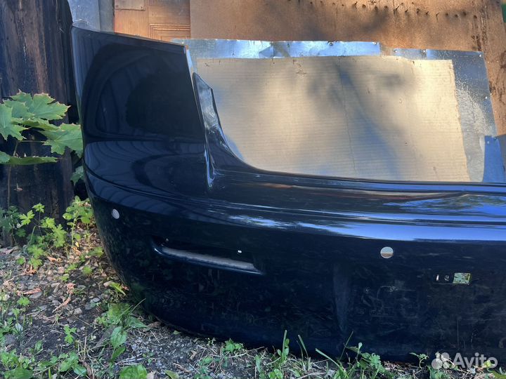Задний бампер на mitsubishi lancer 10