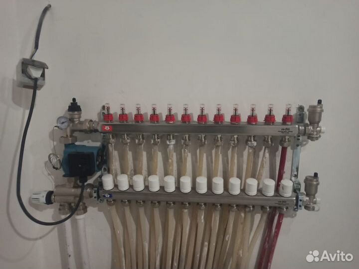 Монтаж систем отопления, водопровода