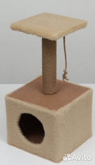 Когтеточка домик для кошки бу