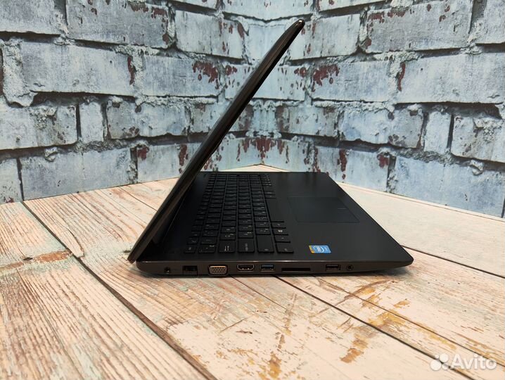 Быстрый ноутбук asus intel/SSD+HDD/4Gb/HD