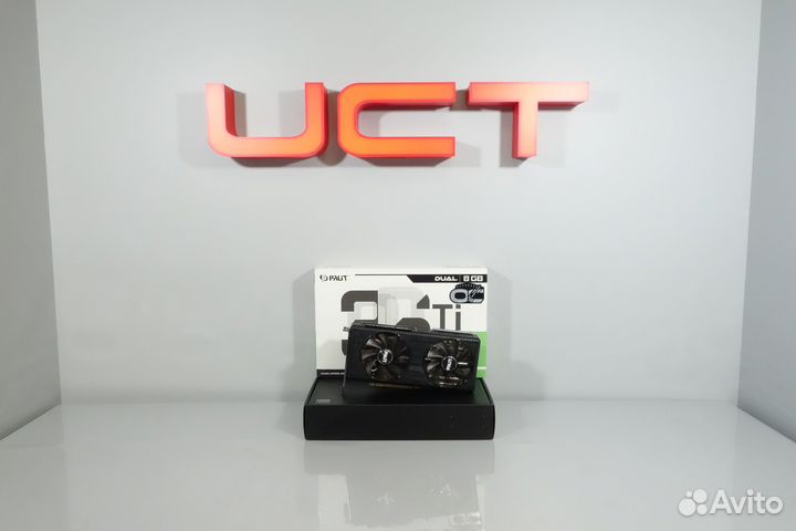 Видеокарта Palit GeForce RTX 3060 Ti Dual OC 8гб