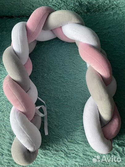 Бортик косичка