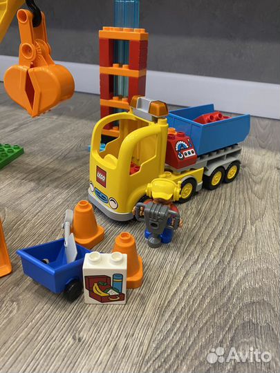 Конструктор lego duplo 10813 Большая стройплощадка