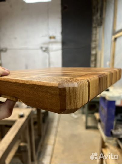 Доска кухонная торцевая разделочная и для подачи