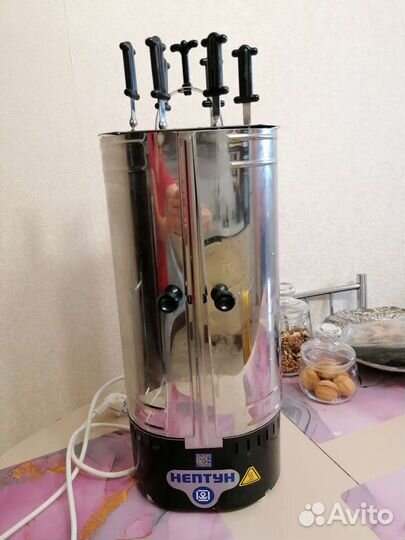 Электро шашлычница бу