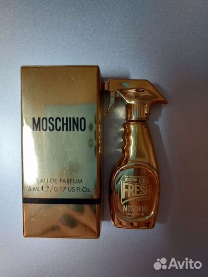 Moschino fresh gold
