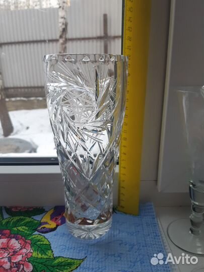 Ваза хрусталь СССР