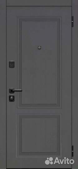 Дверь входная металлическая мдф/мдф уличная