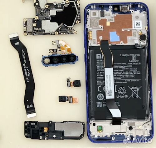 Xiaomi Redmi Note 8t запчасти ремонт