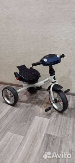 Трехколесный велосипед коляска