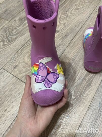 Сапоги резиновые crocs