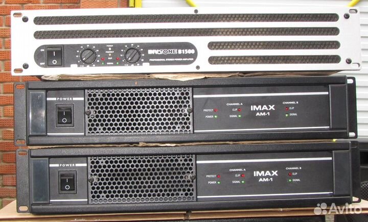 Усилители звука Pro 160-2500W 3ш QSC PV C-Mark ASR