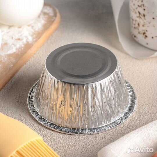 Набор форм для выпечки из фольги Доляна 'Маффин'