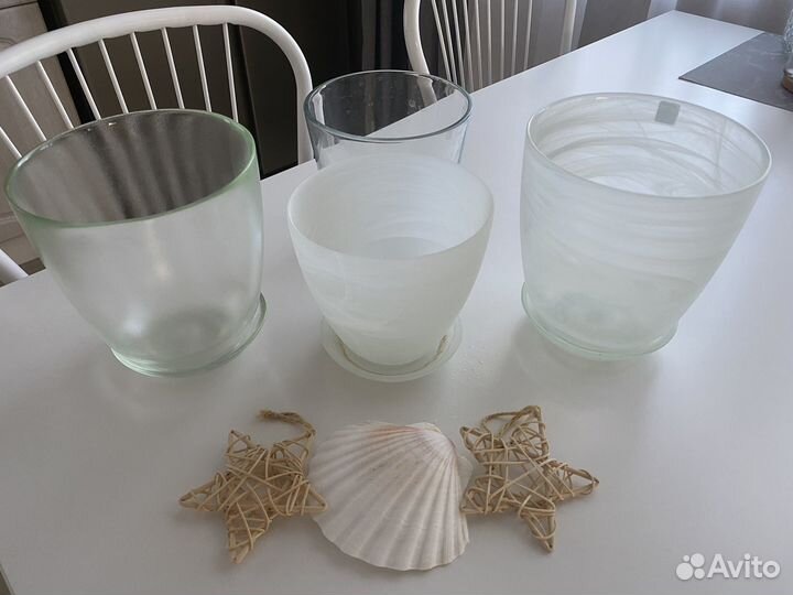 Горшок керамический кашпо для орхидей