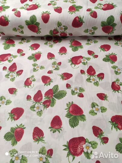 Ткань на отрез ранфорс