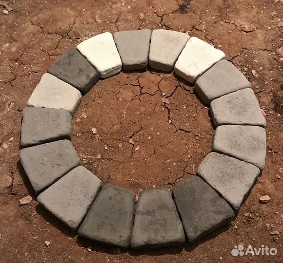 Камень костровой, дорожка для сада, дачи