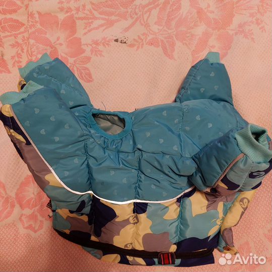 Теплая куртка для собаки