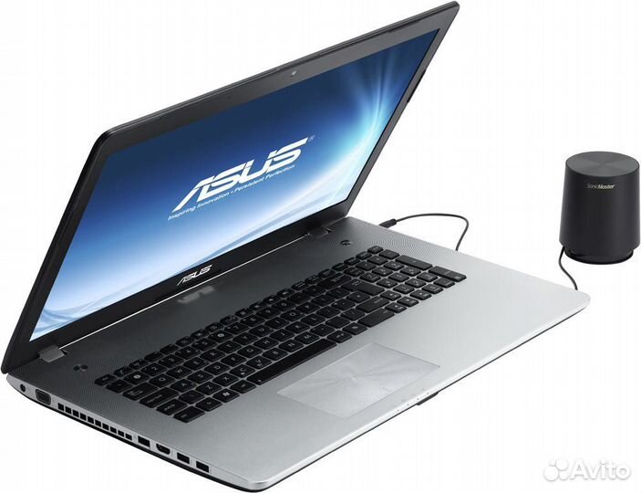 Ноутбук Asus N76VB(i7-3630QM, DDR3 12 Gb, HDD+SSD)