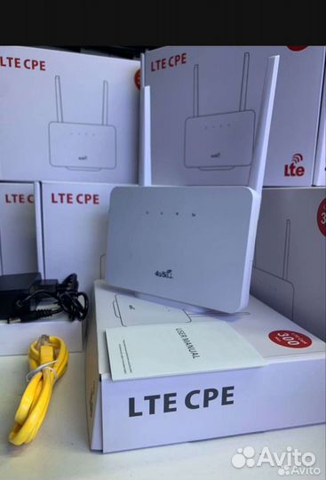 Модем роутер wi-fi с сим картой 4g