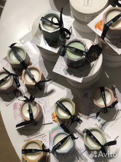 Натуральнаые ароматические свечи