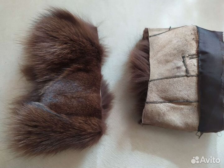 Мех лицы, кусочки