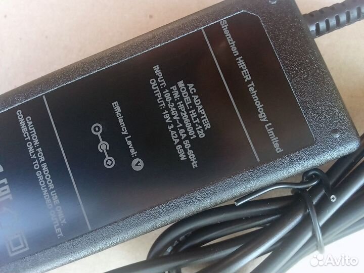 Блок питания Hiper WorkBook, ExpertBook, Slim нов